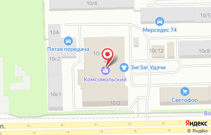 ООО АТМ-Сервис на Комсомольском проспекте на карте