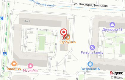 Пекарня-кондитерская Мельница в Ленинградском районе на карте