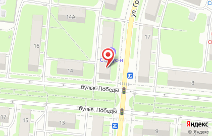 Архитектурно-строительная компания Гильдия Зодчих на улице Грибоедова на карте