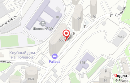 Продмаркет в Фрунзенском районе на карте