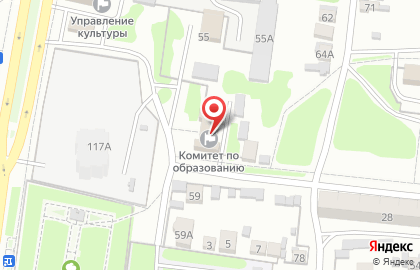 Комитет Администрации Рубцовского района Алтайского края по образованию на карте