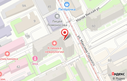 Мясной магазин в Перми на карте
