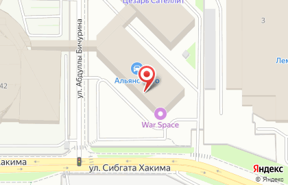 Хоккей в Ново-Савиновском районе на карте