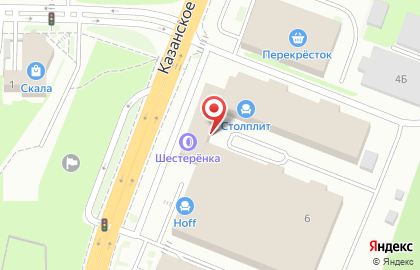 Роникон в Нижегородском районе на карте