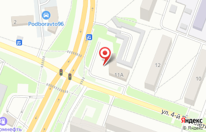 Кафе быстрого питания в Каменск-Уральском на карте