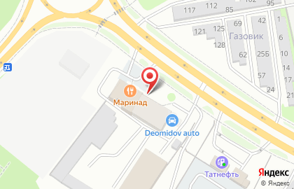 Магазин автотоваров За рулем в Чебоксарах на карте