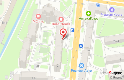 Служба доставки цветов Flor2U.ru в Привокзальном районе на карте