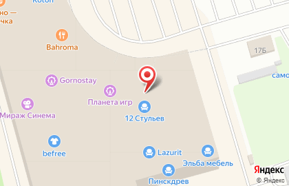 Мебельный салон Дом диванов на Балканской площади на карте