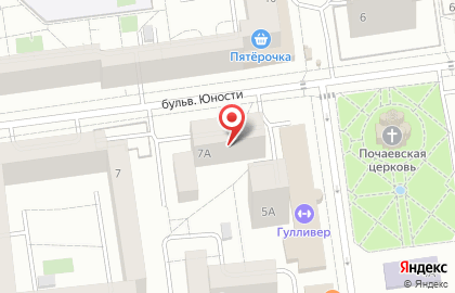 Служба экспресс-доставки DPD в ТЦ Гулливер на карте