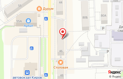 Стоматология на ул. Горького, 46 на карте