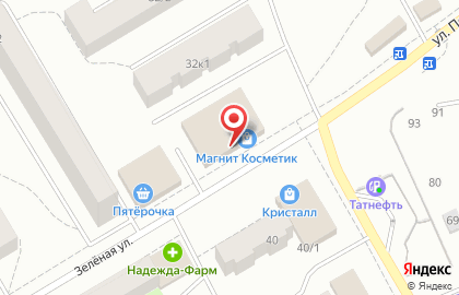 Магазин пряжи и швейной фурнитуры в Нижнем Новгороде на карте