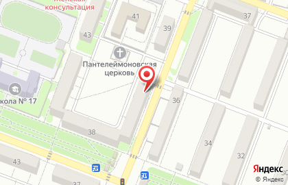 Магазин разливного пива Деловые Люди в Тракторозаводском районе на карте