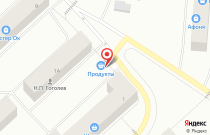 Киоск овощей и фруктов на Комсомольской на карте