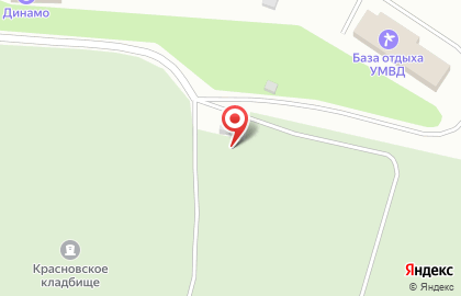 Кладбище д. Красная, МП Спецбюро на карте