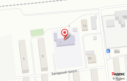 Детский сад №36 общеразвивающего вида на карте