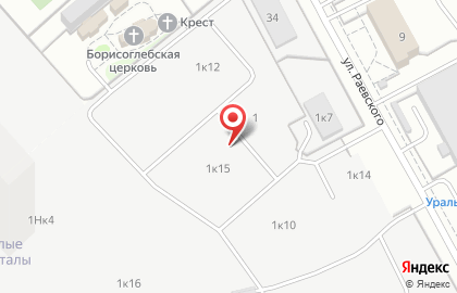 Антей в Екатеринбурге на карте