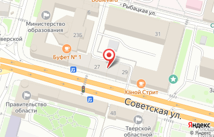 Ларец на Советской улице на карте