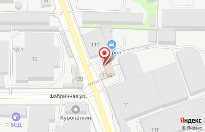 Автомагазин в Москве на карте