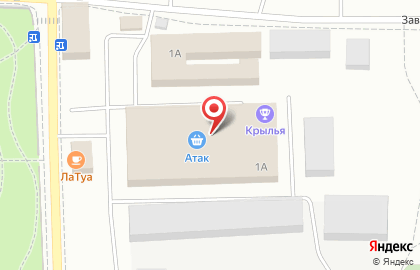 Автошкола Орлан на Заводской улице на карте
