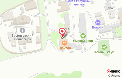 Трактир на Васильевской в Суздале на карте