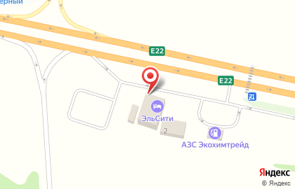 Гостиничный комплекс Эльсити на карте