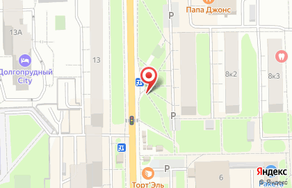 Избёнка на Лихачёвском шоссе на карте