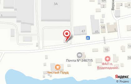 Янтарное, фруктово-овощное хранилище на карте