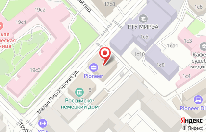 Группа компаний Пионер на Фрунзенской на карте