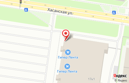 Зоомаркет Лента в Красногвардейском районе на карте