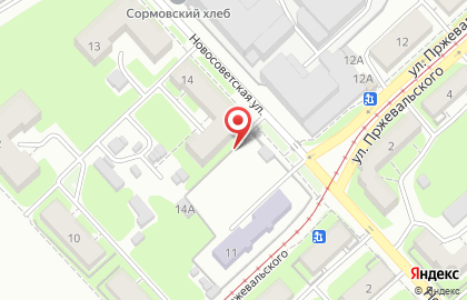 Дар на Новосоветской улице на карте