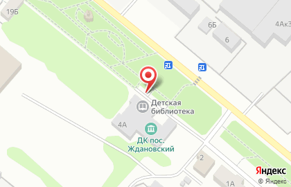 Централизованная библиотечная система Кстовского района Ждановская сельская детская библиотека на карте