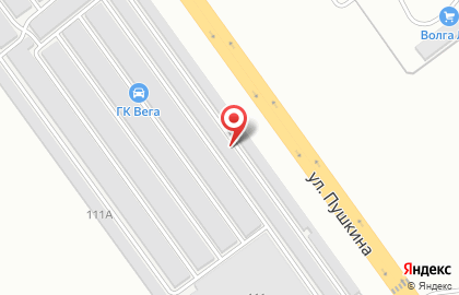 Вега на улице Пушкина на карте