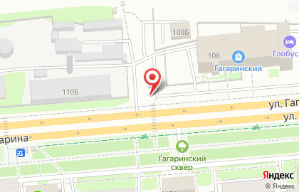Автостоянка Арго-Л на улице Гагарина на карте