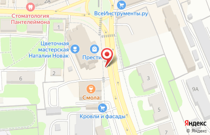 Продуктовый магазин Обед маркет на карте