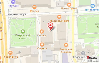 Персонал на Московской улице на карте