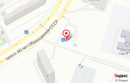 Автостоянка в Красноярске на карте