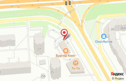 Ресторан быстрого питания Бургер Кинг на проспекте Суздальский на карте