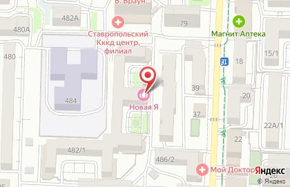 Салон красоты Я Новая на карте