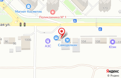 Бар Гараж в Ростове-на-Дону на карте