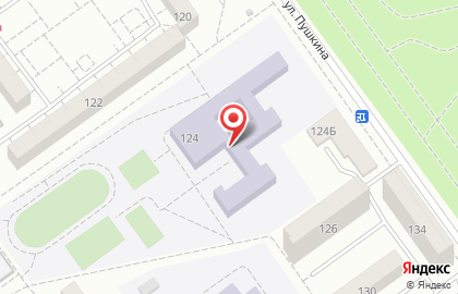 Художественная школа г. Волжского на улице Пушкина на карте