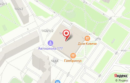 Супермаркет Да! на Профсоюзной улице на карте