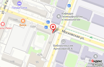 Кафе быстрого питания Mangal House.64 на Московской улице на карте