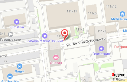 СИБОИЛ на улице Николая Островского, 111 к 4 на карте