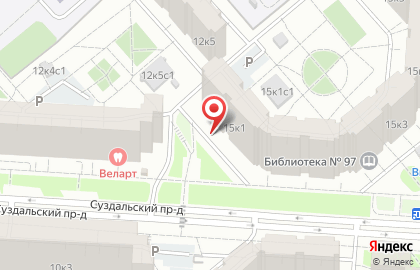 Киоск по продаже молочных продуктов, район Новокосино на Новокосинской улице на карте