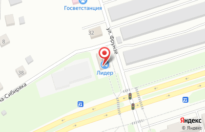 Автомагазин Лидер на улице Мамина-Сибиряка на карте