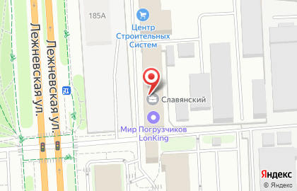 Транспортно-экспедиционная компания АВТООЛИМП на Лежневской улице на карте