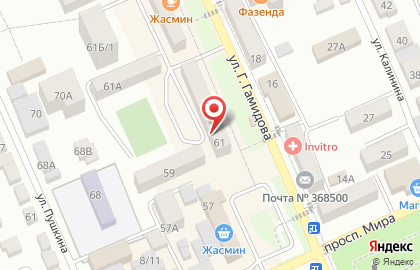 Ателье Булавка в Избербаше на карте
