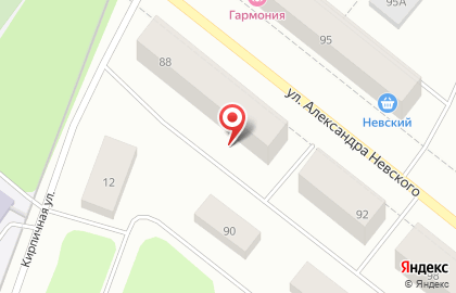 Компания по оценке собственности на улице Александра Невского на карте