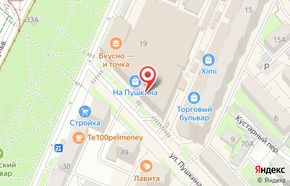 Ювелирный салон Московский Ювелирный Завод на улице Льва Толстого на карте