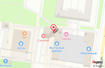 Дорожное Радио, FM 99.4 в Автозаводском районе на карте